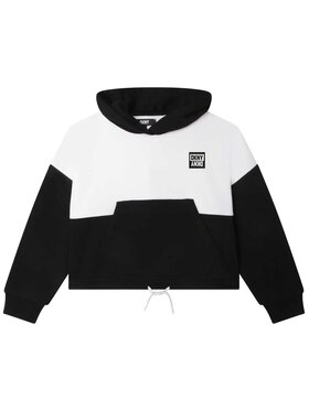 DKNY DKNY Μπλούζα D35S95 S Μαύρο Regular Fit