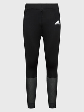 adidas adidas Colanți Run Icons 3-Bar HF8764 Negru Tight Fit
