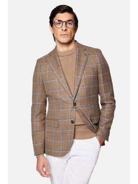 Lancerto Lancerto Marynarka Fresno MA073124000004 Beżowy Slim Fit