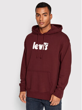 Levi's® Levi's® Sweatshirt Graphic 38479-0110 Dunkelrot Relaxed Fit