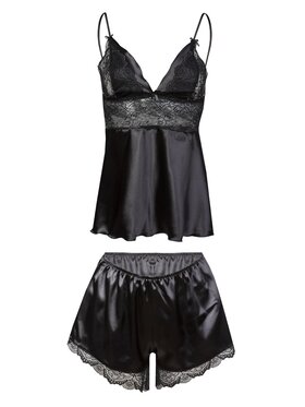 DKaren Lingerie DKaren Lingerie Komplet bielizny Harmonia Czarny Classic Fit