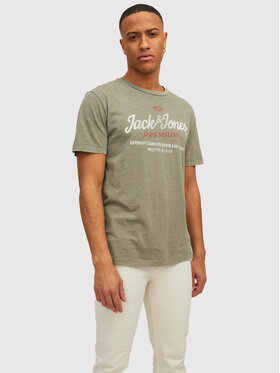 Jack&Jones PREMIUM Jack&Jones PREMIUM T-Shirt Carlyle 12211162 Béžová Regular Fit