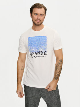 Gant Gant T-Shirt 2003283 Εκρού Regular Fit