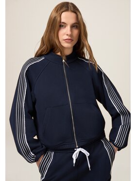 Oltre Oltre Felpa G871J004289N034 Blu Regular Fit