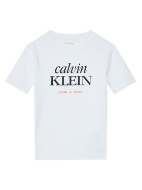 Calvin Klein Jeans Calvin Klein Jeans Tričko LVCKSJA07B Biela Regular Fit