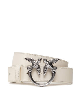 Pinko Pinko Pasek Damski Love Berry Simply H3 Belt AI 22-23 PLT01 1H212Q Y5H7 Beżowy