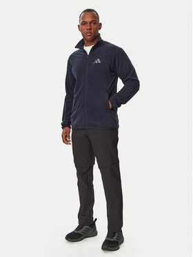 adidas adidas Jaka Polar Terrex Multi Essentials Full Zip Fleece Jacket KY9787 Tumši zils Regular Fit