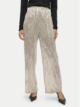 Vero Moda Vero Moda Szövet nadrág Ellen 10319016 Bézs Straight Fit