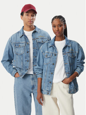 Guess Jeans Guess Jeans Džinsinė striukė M6BN56 D1872 Mėlyna Regular Fit