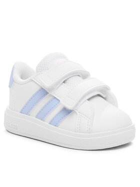 adidas adidas Pantofi Grand Court Lifestyle Hook and Loop Shoes IG2559 Alb