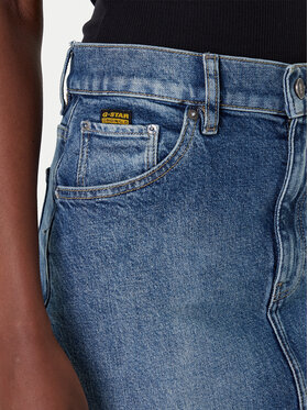 Φούστα τζιν G-Star Raw φωτογραφία