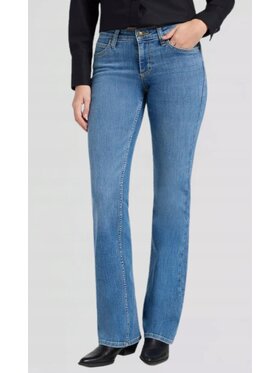Lee Lee Jeansy Flap Pocket Jessica Niebieski Bootcut Fit