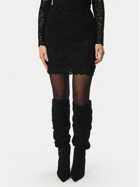 Guess Guess Fustă mini W6BD59 K7909 Negru Regular Fit