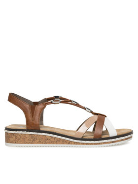 Rieker Rieker Sandali V3657-81 Rjava