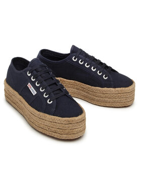 Superga Espadrile 2790 Rope S51186W Tamnoplava