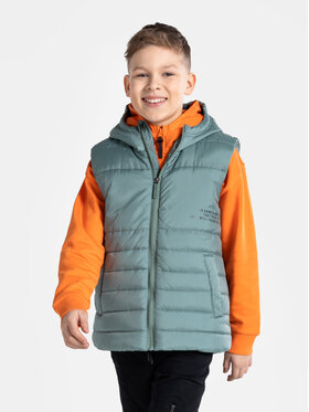 Coccodrillo Coccodrillo Vestă WC4178101OBK Verde Regular Fit