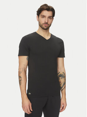 Lacoste Lacoste Set 3 tricouri TH9008 Negru Slim Fit
