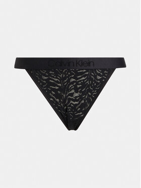 Calvin Klein Underwear Calvin Klein Underwear Дамски бикини тип бразилиана 000QF7347E Черен