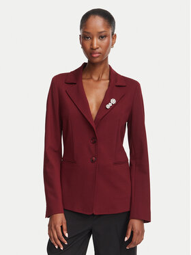 Marella Marella Bleizers Gommoso 2623916034 Bordo Slim Fit