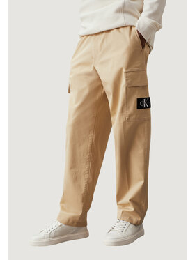 Calvin Klein Jeans Calvin Klein Jeans Spodnie garniturowe REGULAR STRAIGHT Beżowy Regular Fit