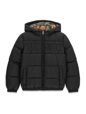 Guess Guess Zimné bundy L6BL15 W4103 Čierna Regular Fit