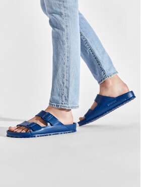 Birkenstock Birkenstock Шльопанці Arizona Eva 1019051 Cиній