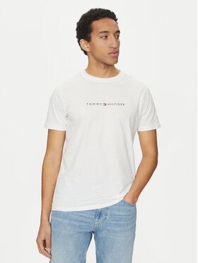 Tommy Hilfiger Tommy Hilfiger T-Shirt UM0UM03525 Weiß Regular Fit