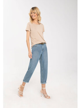 Volcano Volcano Jeansy D-TELLSY Niebieski Boyfriend Fit