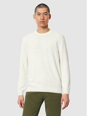 Marc O'Polo Marc O'Polo Sweter 421 5023 60074 Biały Regular Fit