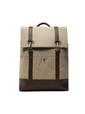 Les Deux Les Deux Batoh Warner Canvas Backpack LDM940036 Béžová