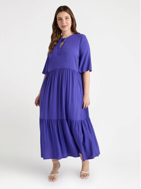 Fiorella Rubino Fiorella Rubino Vestito elegante 7582T101631N029 Viola A-Line Fit