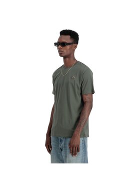 Alpha Industries Alpha Industries T-Shirt AI.148511 Zielony Regular Fit