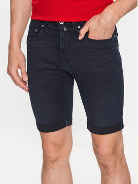 Pierre Cardin Pierre Cardin Szorty jeansowe 34520/000/8059 Granatowy Regular Fit