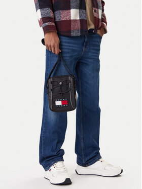 Tommy Jeans Tommy Jeans Плоска сумка Tjm Archive Reporter AM0AM13882 Чорний