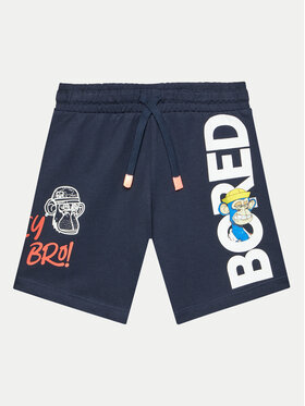Original Marines Original Marines Pantaloni scurți sport DEPV2218B Bleumarin Regular Fit