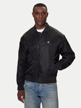 Calvin Klein Jeans Calvin Klein Jeans Bomber striukė LV04RC526G Juoda Regular Fit