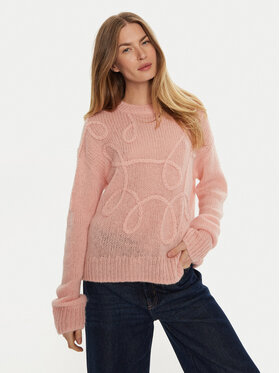 Munthe Munthe Džemper Tahlis 243160124370 Ružičasta Loose Fit