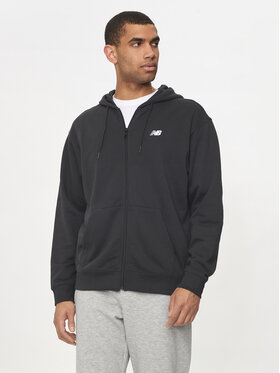 New Balance New Balance Mikina Essentials MJ41501 Černá Regular Fit