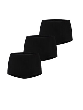 Teyli Teyli Komplet 3 par bokserek 705 Czarny