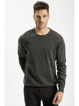 Cross Jeans Cross Jeans Sweter 34228-021 Szary Regular Fit