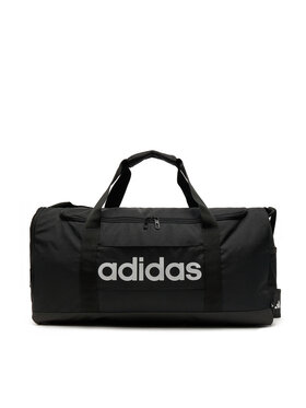 adidas adidas Pārnēsajamā soma Linear Duffel Medium JD9555 Melns