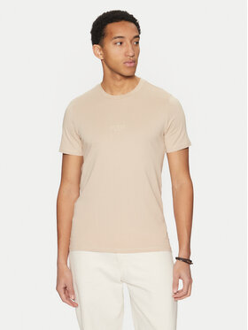 Guess Guess Tričko M2YI72 I3Z14 Béžová Regular Fit