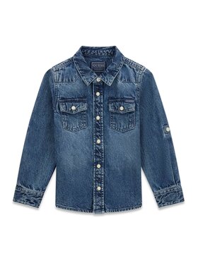 Guess Kids Guess Kids T-Shirt 180558 Niebieski Classic Fit