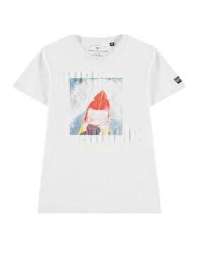 Tom Tailor Tom Tailor T-Shirt 10904110030-1000 Biały Basic Fit