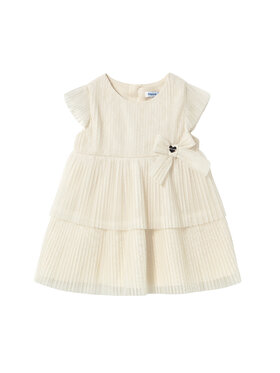 Mayoral Mayoral Elegantes Kleid 1908 Creme Regular Fit