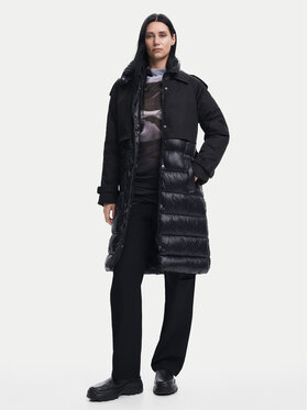 Desigual Desigual Зимно яке Estocolmo 24WWEW92 Черен Regular Fit