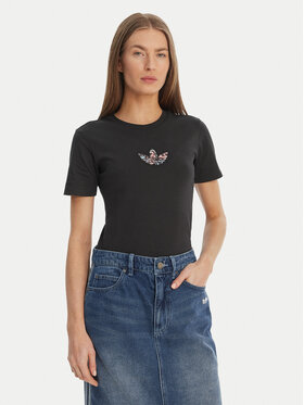 adidas adidas Тишърт GN3043 Черен Standard Fit