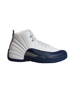 Nike Nike Buty do koszykówki 12 Retro "French Blue" Biały