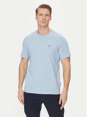 Napapijri Napapijri T-Shirt Salis NP0A4H8D Modrá Regular Fit