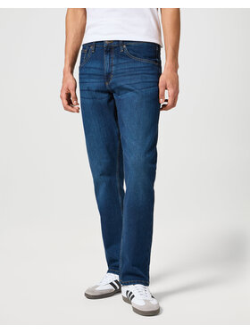 Wrangler Wrangler Jeansy ATHLETIC FIT Niebieski Straight Fit
